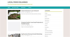 Desktop Screenshot of localfoodcolumbus.org
