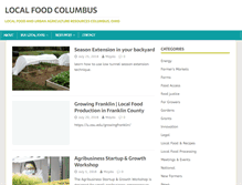 Tablet Screenshot of localfoodcolumbus.org